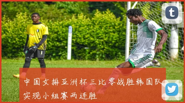 中国女排亚洲杯三比零战胜韩国队实现小组赛两连胜